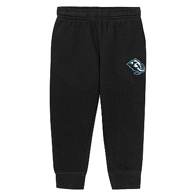 Toddler Outerstuff Black Utah Mammoth Chants and Cheers Fleece Hoodie and Pants Set
