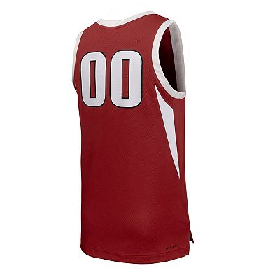 Men's Nike #00 Cardinal Arkansas Razorbacks Replica Basketball Jersey