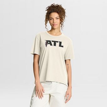 Women's Fanatics Cream Atlanta Falcons Dove Legacy T-Shirt