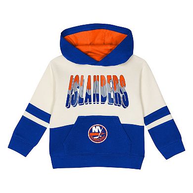Toddler Outerstuff Royal New York Islanders Chants and Cheers Fleece Hoodie and Pants Set