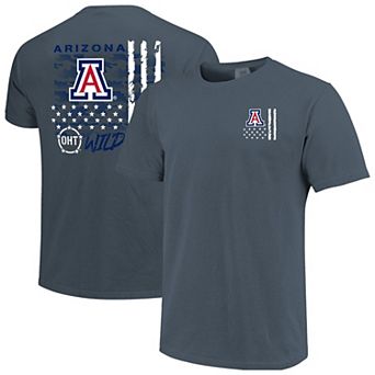 Men's Navy Arizona Wildcats Comfort Colors OHT Camo Overlay T-Shirt