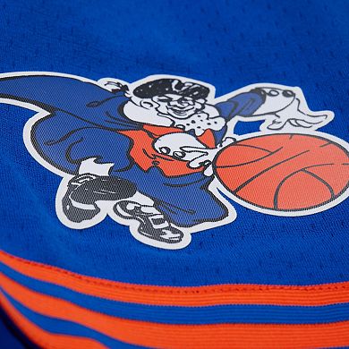 Men's Mitchell & Ness Blue New York Knicks 2005/06 Swingman Shorts