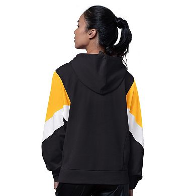 Women's Starter Black Pittsburgh Steelers Scrimmage Hoodie