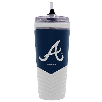 WinCraft Atlanta Braves 26oz 4D Flex Ice Shaker Bottle