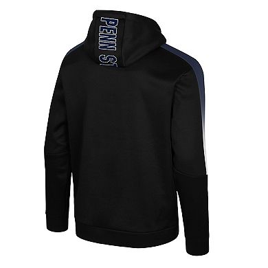 Men's Colosseum Black Penn State Nittany Lions The Gang Blackout Hoodie