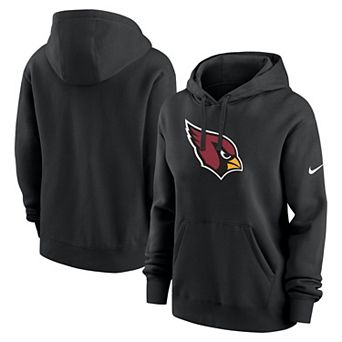 Women's Nike Black Arizona Cardinals Club Fleece Pullover Hoodie