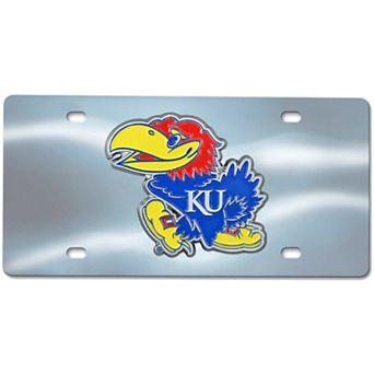 Logo Brands Kansas Jayhawks Diecast License Plate