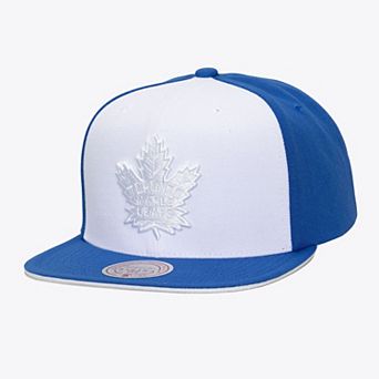 Men's Mitchell & Ness White/Blue Toronto Maple Leafs Color Pop Snapback Hat