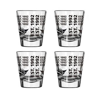 Ottawa Senators 4-Pack 2oz. Shot Glass Set