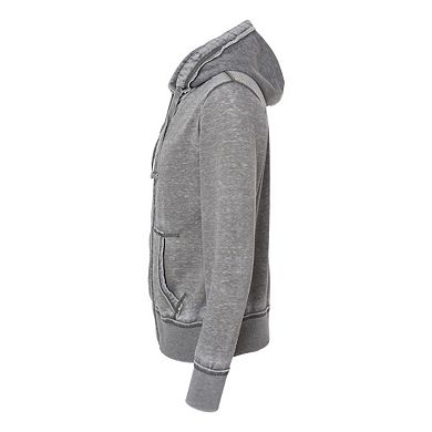 J. America Vintage Zen Fleece Full-Zip Hooded Sweatshirt