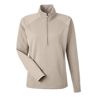 J. America Women's Apex Fleece Quarter-Zip Pullover
