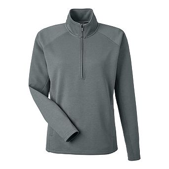 J. America Women's Apex Fleece Quarter-Zip Pullover