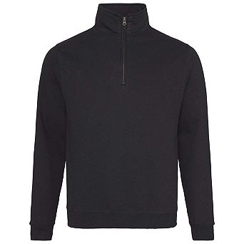 Just Hoods Sophomore Quarter-Zip Pullover Fleece Pullover