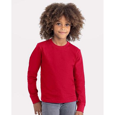 Next Level Youth Cotton Long Sleeve T-Shirt