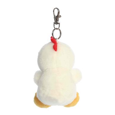 Aurora Mini White Adorable Clip-On 4" Cooper Chicken Palm Pals