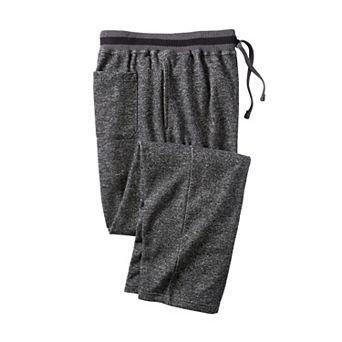 KingSize Men's Big & Tall Coach’S Collection Fleece Open Bottom Pants