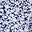 Blue White Floral