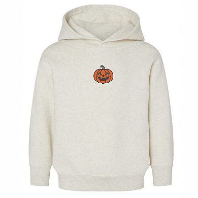 Embroidered One Pumpkin - Toddler Hoodie