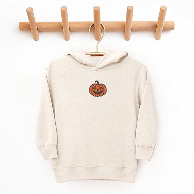 Embroidered One Pumpkin - Toddler Hoodie