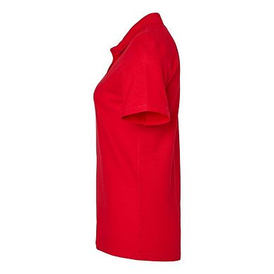 Gildan Womens/Ladies Pique Soft Touch Polo Shirt