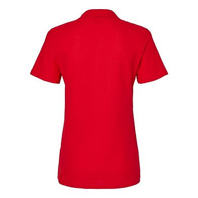 Gildan Womens/Ladies Pique Soft Touch Polo Shirt