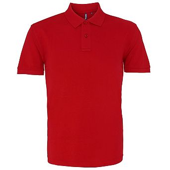 Asquith & Fox Mens Plain Short Sleeve Polo Shirt