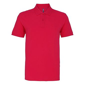 Asquith & Fox Mens Plain Short Sleeve Polo Shirt