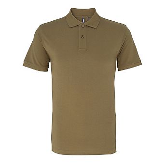 Asquith & Fox Mens Plain Short Sleeve Polo Shirt