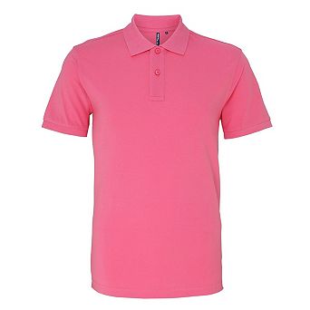 Asquith & Fox Mens Plain Short Sleeve Polo Shirt