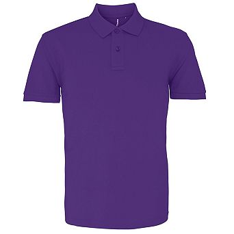 Asquith & Fox Mens Plain Short Sleeve Polo Shirt