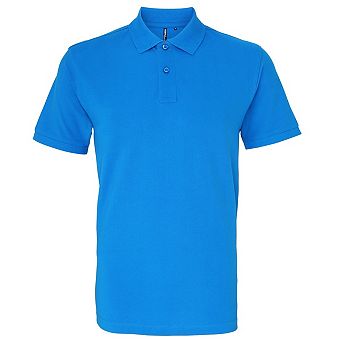 Asquith & Fox Mens Plain Short Sleeve Polo Shirt