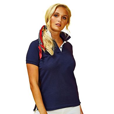 Asquith & Fox Womens/Ladies Short Sleeve Contrast Polo Shirt