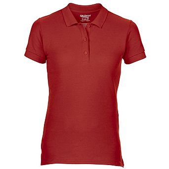 Gildan Womens/Ladies Double Piqué Polo Shirt