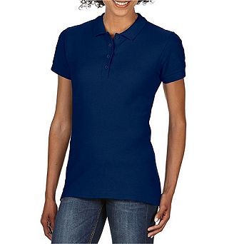 Gildan Womens/Ladies Double Piqué Polo Shirt