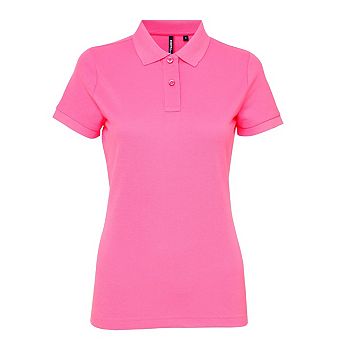 Asquith & Fox Womens/Ladies Short Sleeve Performance Blend Polo Shirt