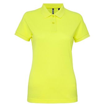 Asquith & Fox Womens/Ladies Short Sleeve Performance Blend Polo Shirt