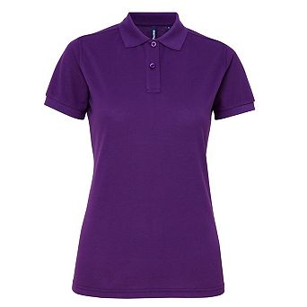 Asquith & Fox Womens/Ladies Short Sleeve Performance Blend Polo Shirt