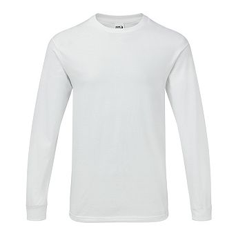 Gildan Mens Hammer Heavyweight Long Sleeve T-Shirt