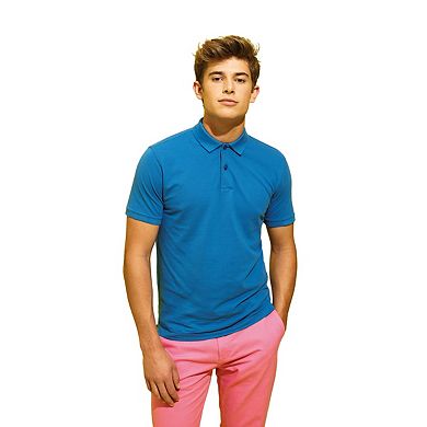 Asquith & Fox Mens Coastal Vintage Wash Polo