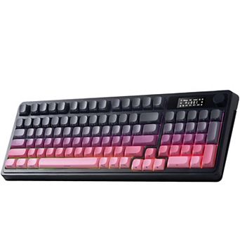 AULA S99 Pro, 99-Key, Wireless, Gaming, Membrane, RGB, 2000 mAh Battery, Knob, Digital Screen