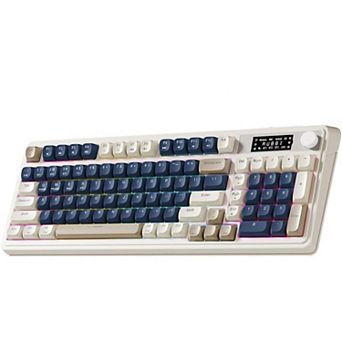 AULA S99 Pro, 99-Key, Wireless, Gaming, Membrane, RGB, 2000 mAh Battery, Knob, Digital Screen