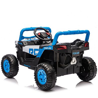 Whisen 12V Kids Electric Ride-On UTV W/Parents Control and Anti-Slip Wheels