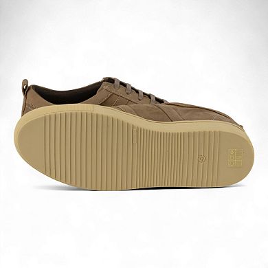 Men's Nubuck Leather Sneakers - Perfect for Casual Wear (Spinoza Style)