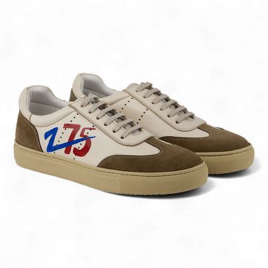 Men's Leather Casual Sneakers (Sartre Style)