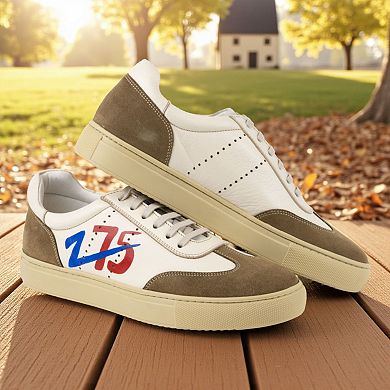 Men's Leather Casual Sneakers (Sartre Style)