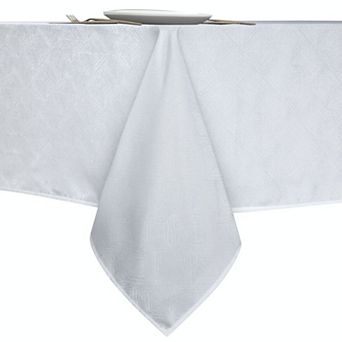 Kate Aurora Diamond Textured Spill And Stain Proof All Purpose Fabric Tablecloth