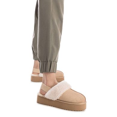 XTI Women's Suede Slingback Clogs 144440