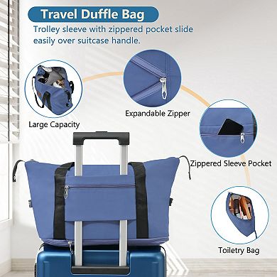 3 Piece 20 Inch Carry On Luggage Set for Weedend Getaways, Business Travel