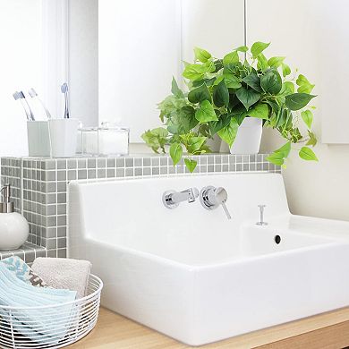 CEWOR Artificial Green Ivy Potted Plant