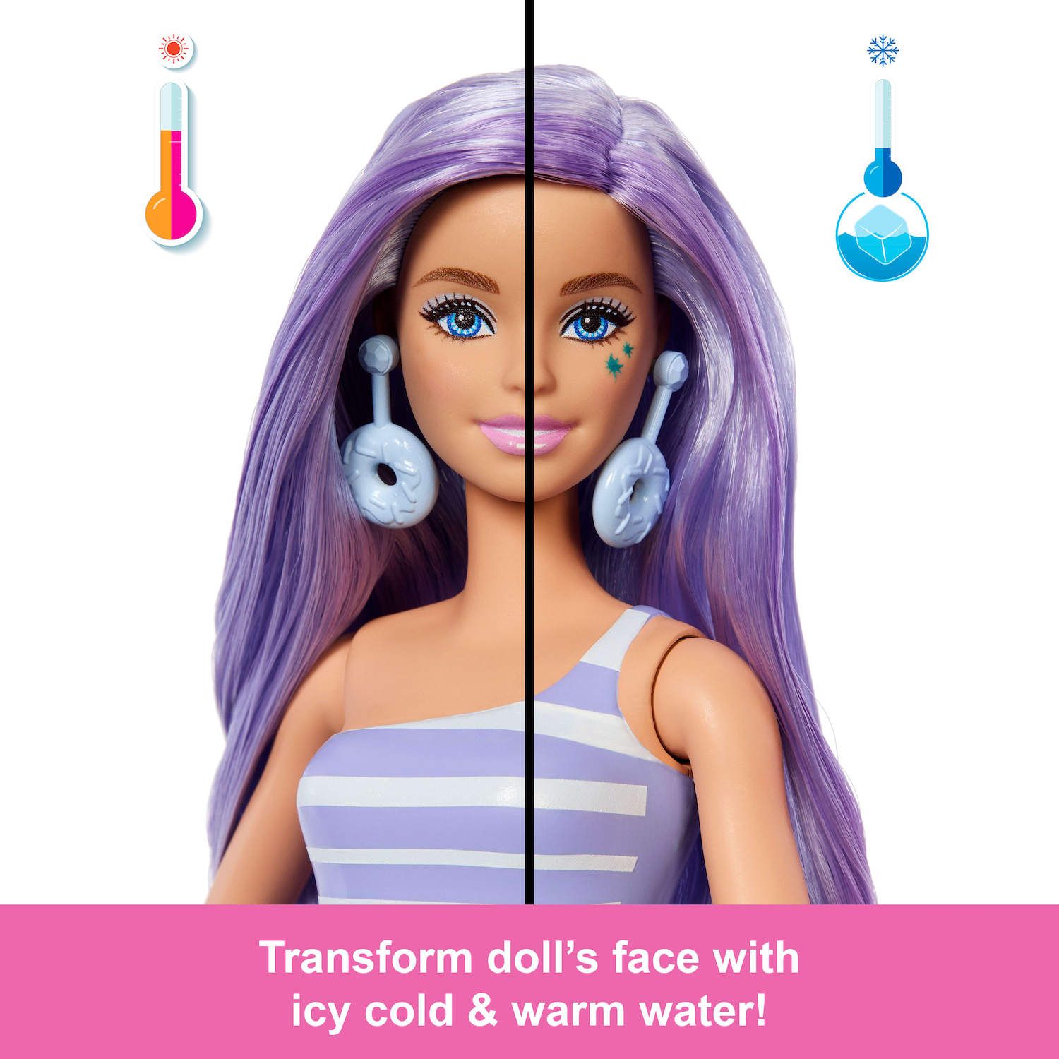 Детские куклы Barbie Pop Reveal Treat Series Doll & Accessories Set, Donut Dreams Theme — фото 3